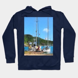 Boats - Relaxing at the Dock Hoodie